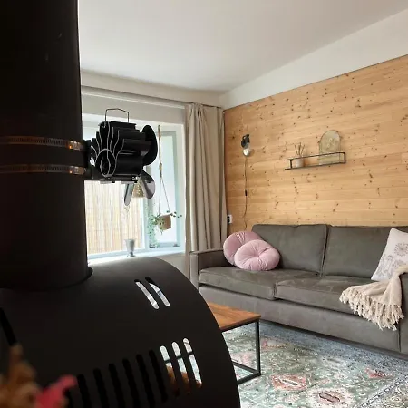 Cozy Wooden Cottage De Veluwe With Private Hot Tub Putten Exterior photo