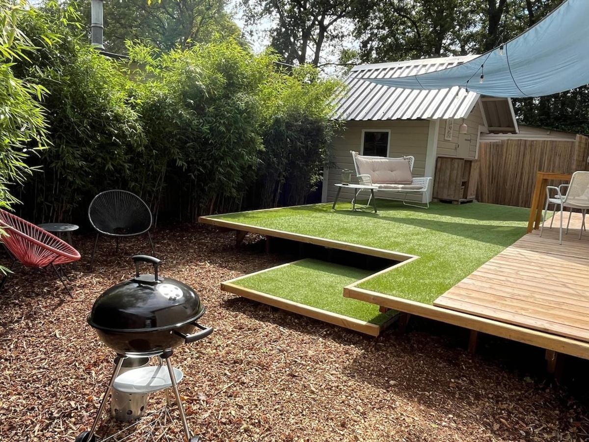 Cozy Wooden De Veluwe With Private Hot Tub Casa vacanze Putten